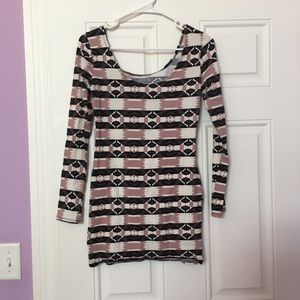 Tribal print dress
